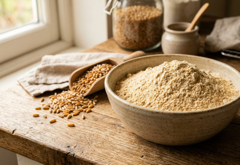 Farine de kamut : bienfaits, utilisations et recettes